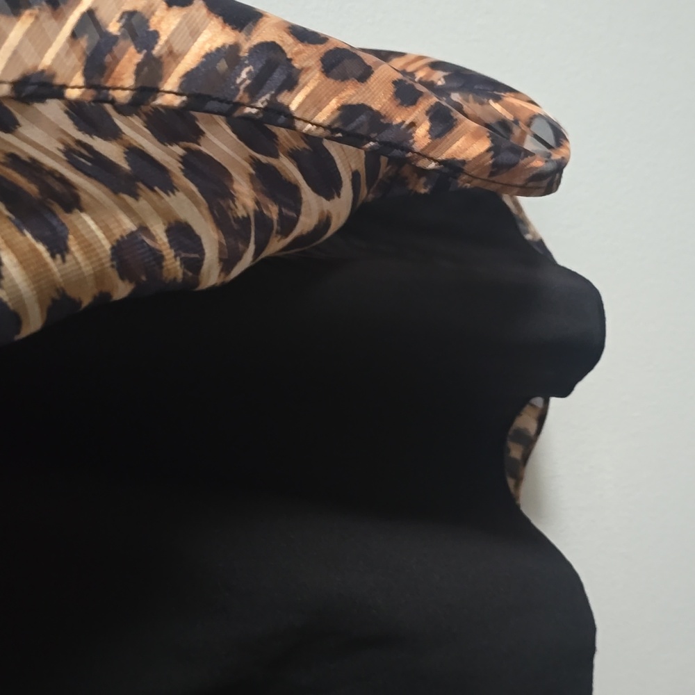 NWOT Milly Elma Burnout Leopard Mini Dress Size 4 - Picture 7 of 11